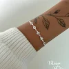 Pulseira com Corações de Zircônias